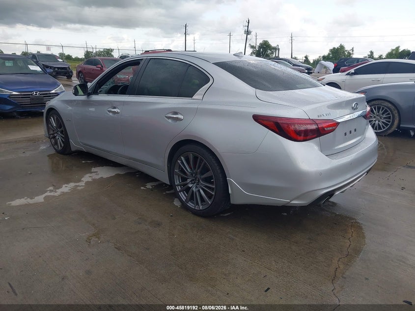 2018 Infiniti Q50 VIN JN1FV7AP7JM460978 IAAI salvage auction — UNKNOWN, Original (Texas), sold $7,600 on 2026-09-11 (photo 3)