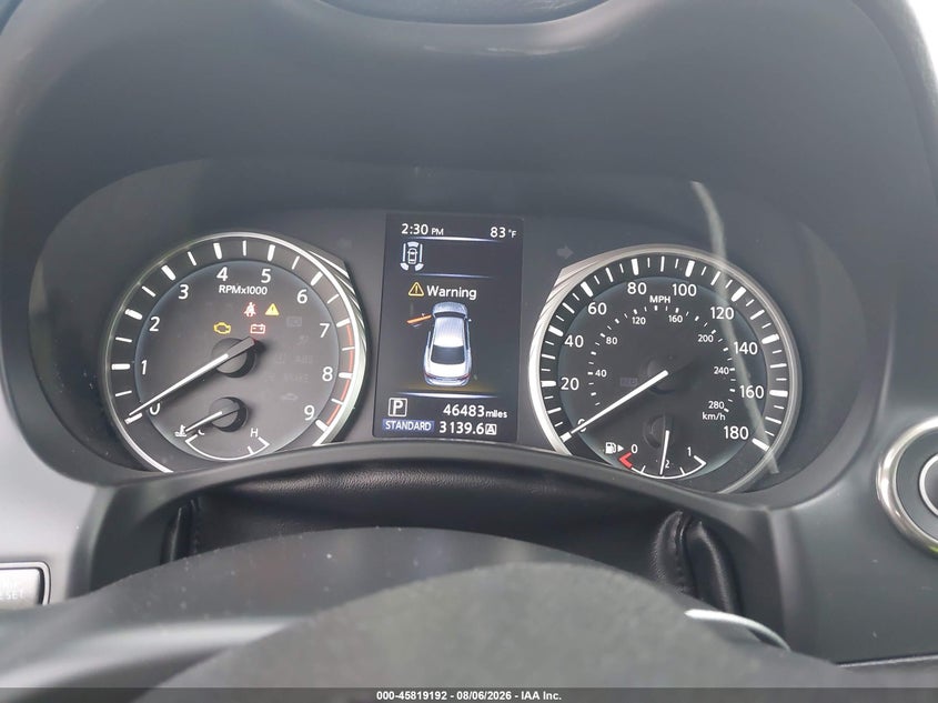 2018 Infiniti Q50 VIN JN1FV7AP7JM460978 IAAI salvage auction — UNKNOWN, Original (Texas), sold $7,600 on 2026-09-11 (photo 7)