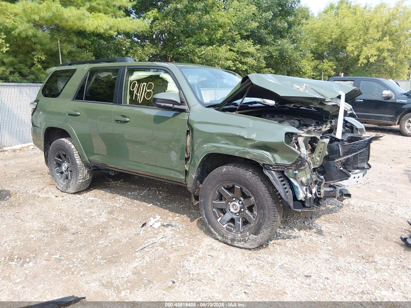 2021 Toyota 4runner VIN JTEBU5JR3M5862415 — IAAI salvage auction photo