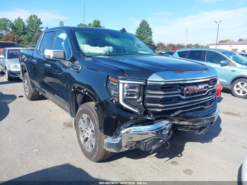 2026 Gmc Sierra 1500 VIN 1GTUUDED3TZ404614 IAAI salvage auction — FRONT END, Enterprise Vehicles Clear Only (North Carolina), sold $22,500 on 2026-08-17 (photo 1)