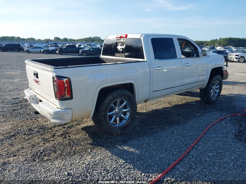 2017 Gmc SIERRA VIN 3GTU2NEC3HG442368 IAAI salvage auction — WATER/FLOOD, Salvage Title, sold $2,250 on 2026-10-11 (photo 4)