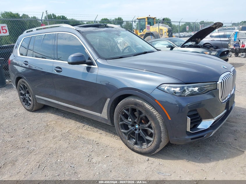 2020 BMW X7 VIN 5UXCW2C08L9B32167 — IAAI salvage auction photo