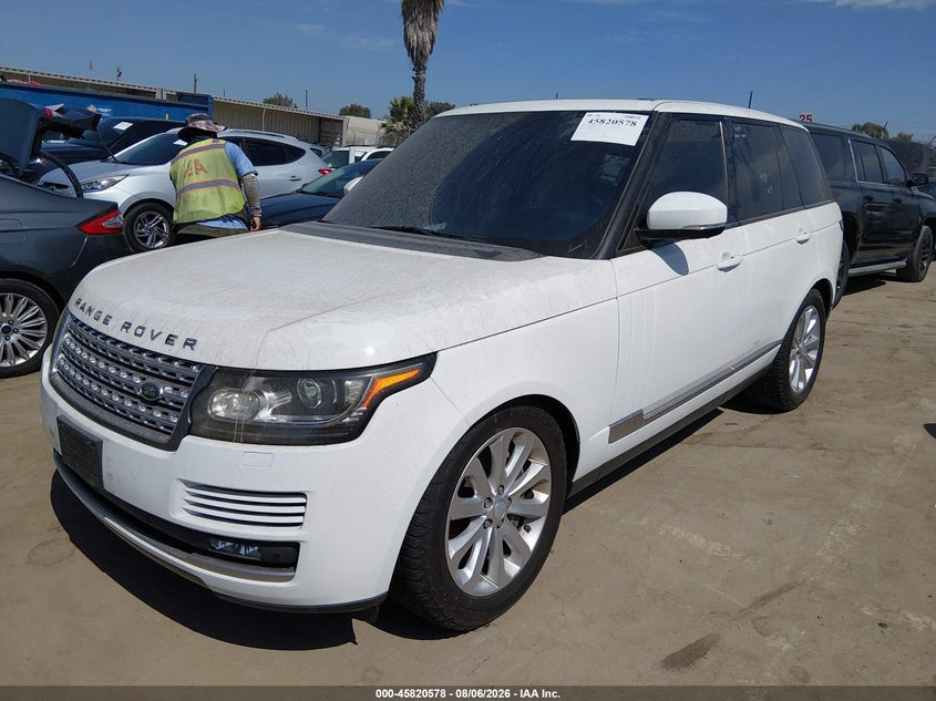 2016 Land rover RANGE ROVER VIN SALGS2PF6GA298940 IAAI salvage auction — REPOSSESSION, Clear - Dealer Only (California), sold $7,375 on 2026-09-10 (photo 2)