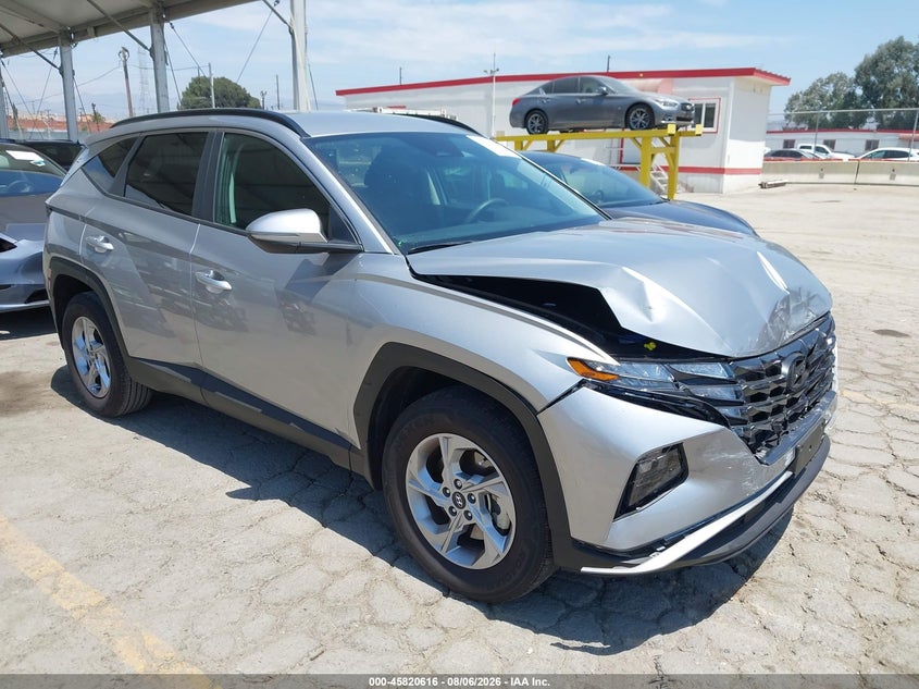 2023 Hyundai Tucson VIN 5NMJBCAE1PH251534 IAAI salvage auction — FRONT END, Salvage Title, sold $8,400 on 2026-08-29 (photo 1)