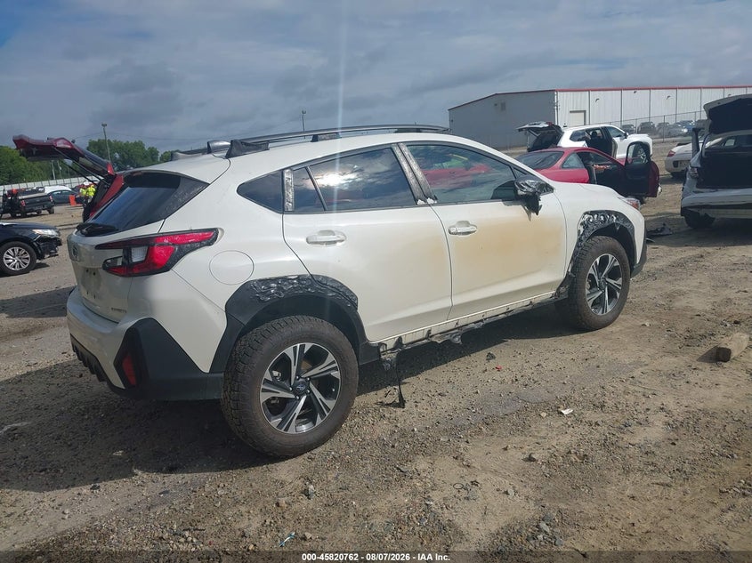 2024 Subaru Xv VIN JF2GUADC9R8332256 IAAI salvage auction — EXTERIOR BURN, Salvage Title, sold $10,250 on 2026-08-27 (photo 4)