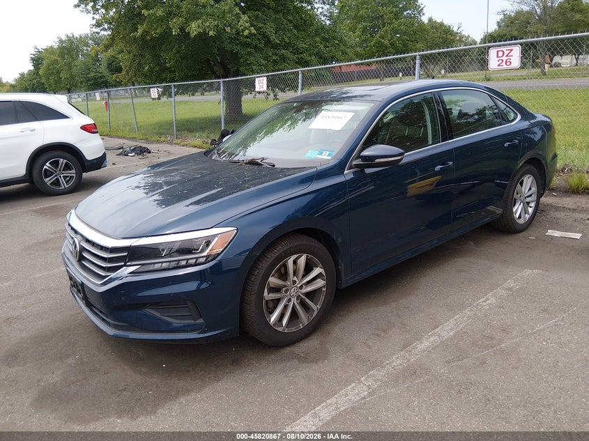 2020 Volkswagen Passat VIN 1VWWA7A38LC009442 IAAI salvage auction — REAR END, Clear (New Jersey), sold $7,350 on 2026-08-17 (photo 2)