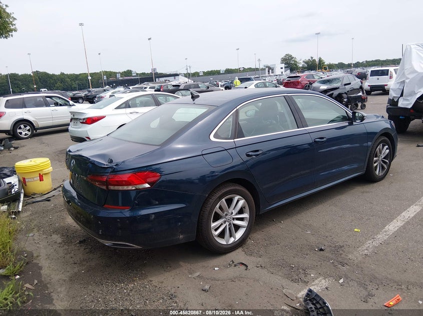 2020 Volkswagen Passat VIN 1VWWA7A38LC009442 IAAI salvage auction — REAR END, Clear (New Jersey), sold $7,350 on 2026-08-17 (photo 4)