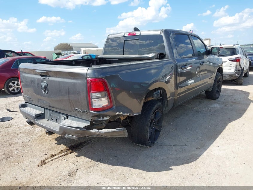 2020 Ram 1500 VIN 1C6SRFFT4LN146855 IAAI salvage auction — FRONT & REAR, Salvage Title, sold $4,600 on 2026-10-18 (photo 4)