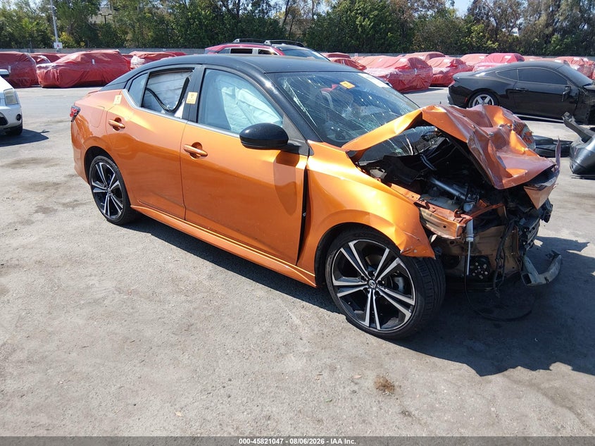 2021 Nissan Sentra VIN 3N1AB8DV4MY309729 IAAI salvage auction — FRONT END, Salvage (California), sold $900 on 2026-08-24 (photo 1)