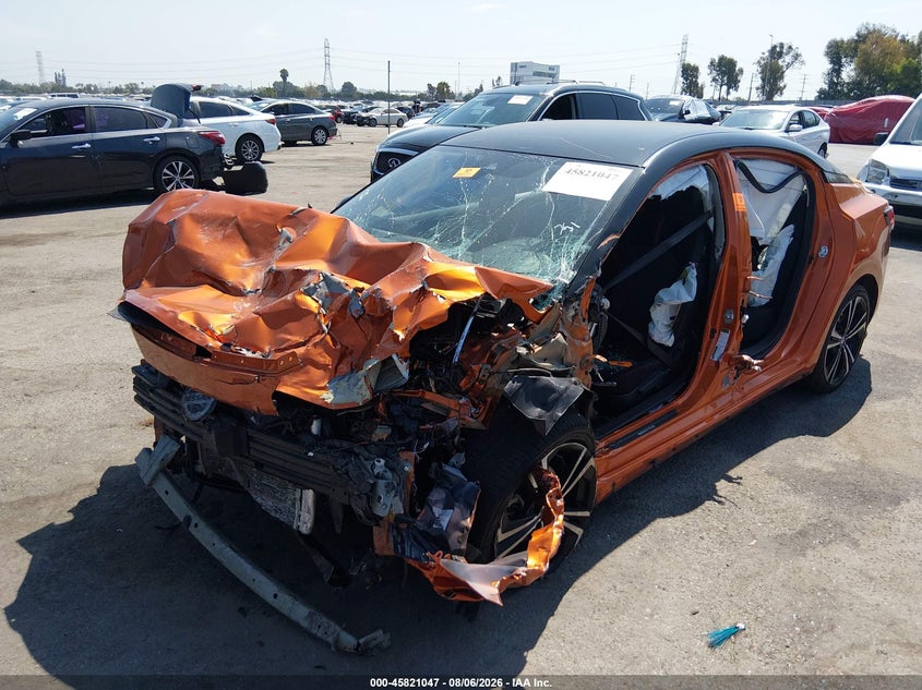 2021 Nissan Sentra VIN 3N1AB8DV4MY309729 IAAI salvage auction — FRONT END, Salvage (California), sold $900 on 2026-08-24 (photo 6)