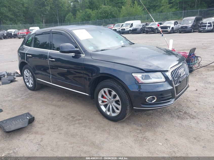 2015 Audi Q5 VIN WA1CFAFP7FA118887 IAAI salvage auction — REAR END, Wait Title, sold $2,300 on 2026-10-02 (photo 1)