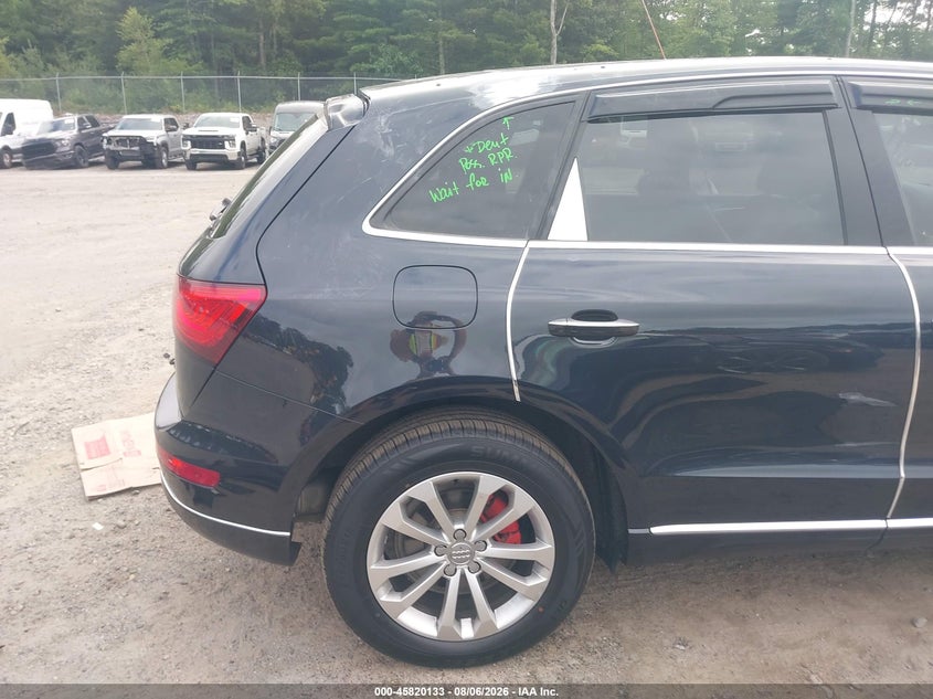 2015 Audi Q5 VIN WA1CFAFP7FA118887 IAAI salvage auction — REAR END, Wait Title, sold $2,300 on 2026-10-02 (photo 6)
