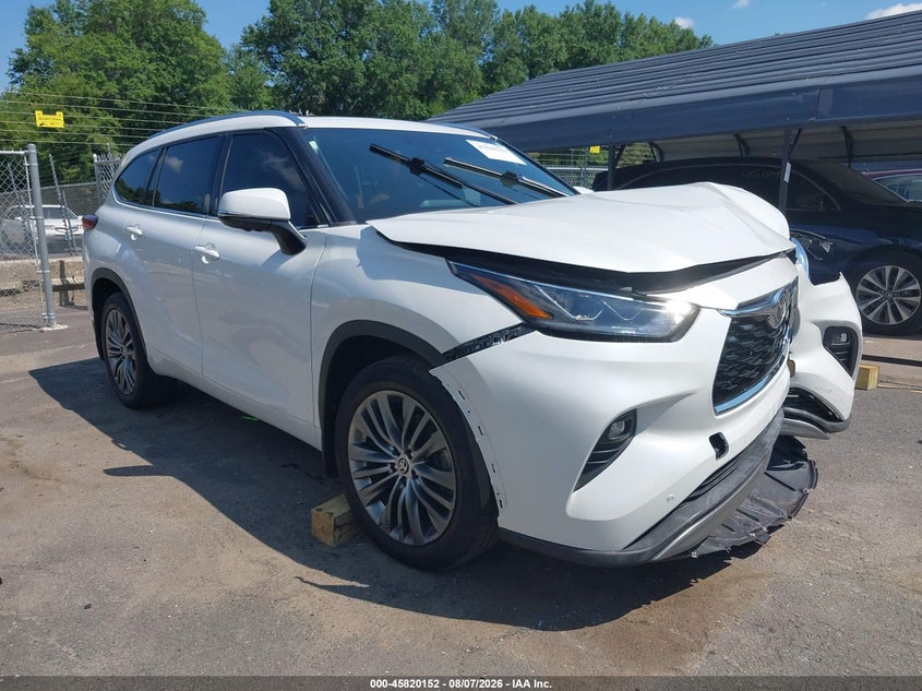 2023 Toyota Highlander VIN 5TDKDRBH1PS506514 — IAAI salvage auction photo
