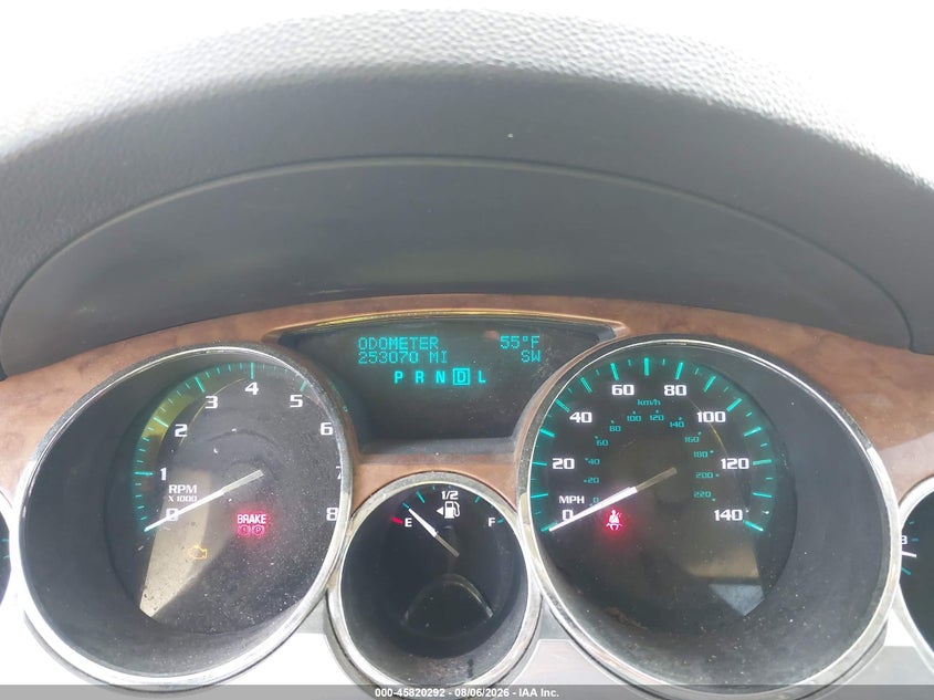 2011 Buick Enclave VIN 5GAKRAED1BJ306493 IAAI salvage auction — NORMAL WEAR, Original (Texas), sold $375 on 2026-09-13 (photo 7)