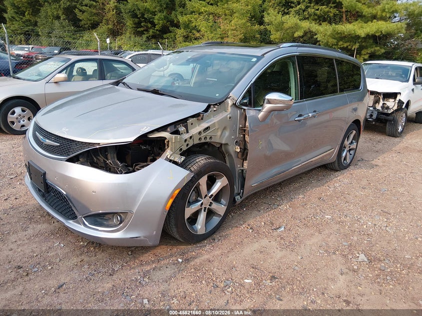 2018 Chrysler Pacifica VIN 2C4RC1GG0JR262003 IAAI salvage auction — LEFT FRONT, Wait Title, sold $4,700 on 2026-09-07 (photo 2)