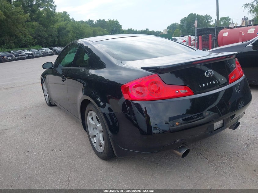 2007 Infiniti G35 VIN JNKCV54E37M908395 IAAI salvage auction — NORMAL WEAR, Clear (Kansas), sold $1,100 on 2026-09-08 (photo 3)