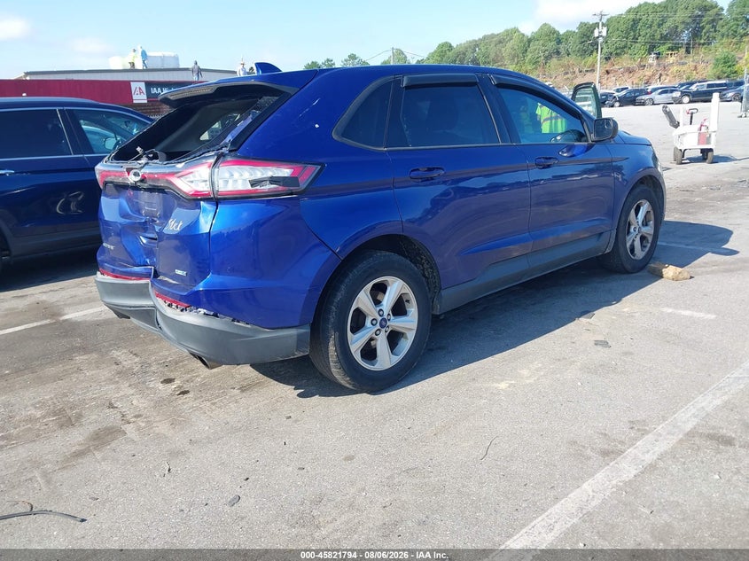 2015 Ford Edge VIN 2FMTK4G91FBC27414 IAAI salvage auction — REAR END, Salvage (North Carolina), sold $950 on 2026-09-03 (photo 4)