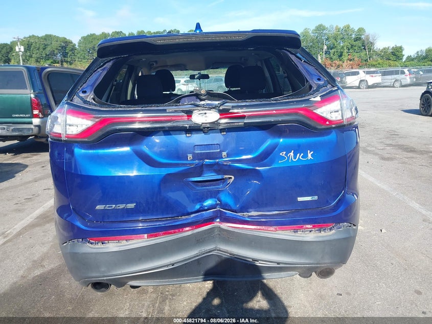 2015 Ford Edge VIN 2FMTK4G91FBC27414 IAAI salvage auction — REAR END, Salvage (North Carolina), sold $950 on 2026-09-03 (photo 6)