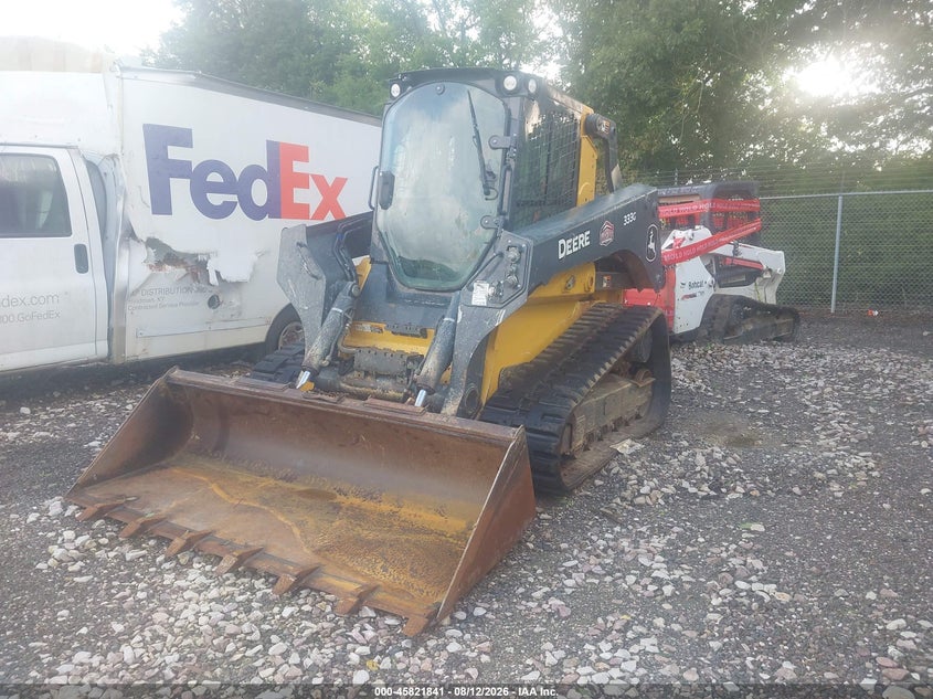 2026 John deere 333g VIN 1T0333GMAMF406723 IAAI salvage auction — SIDE, Bill Of Sale (Tennessee), sold $34,350 on 2026-08-19 (photo 2)