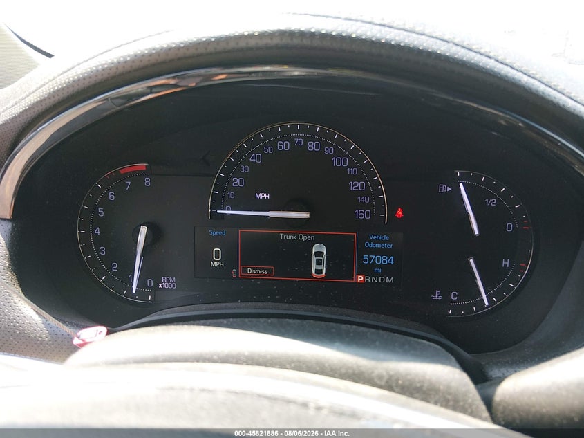 2019 Cadillac Xts VIN 2G61M5S30K9155124 IAAI salvage auction — REAR END, Salvage (Utah), sold $1,150 on 2026-09-10 (photo 7)