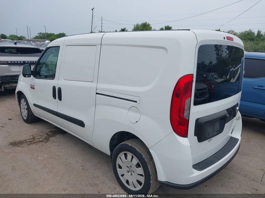 2017 Ram Promaster city VIN ZFBERFBB5H6D56309 IAAI salvage auction — FRONT END, Salvage Title, sold $850 on 2026-08-16 (photo 3)