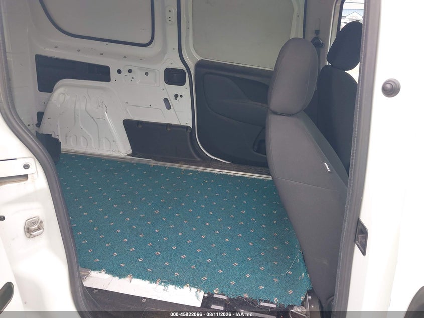 2017 Ram Promaster city VIN ZFBERFBB5H6D56309 IAAI salvage auction — FRONT END, Salvage Title, sold $850 on 2026-08-16 (photo 8)