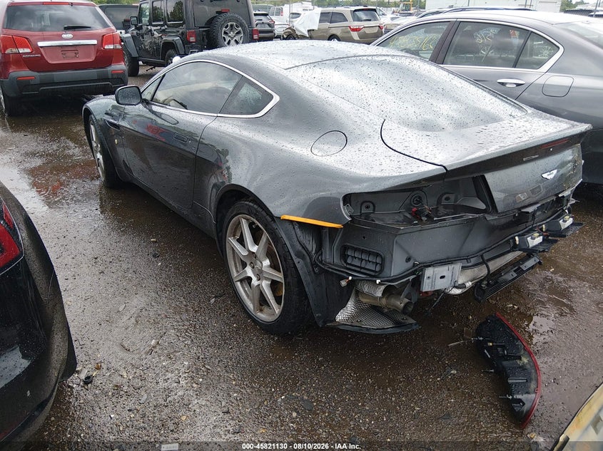 2008 Aston martin V8 vantage VIN SCFBF03BX8GC09192 IAAI salvage auction — REAR END, Salvage (Ohio), sold $18,800 on 2026-08-27 (photo 3)