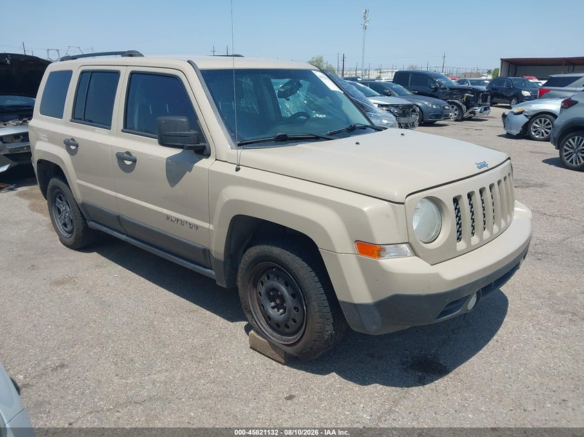 2017 Jeep Liberty (patriot) VIN 1C4NJPBBXHD157291 IAAI salvage auction — LEFT SIDE, Salvage (Arizona), sold $1,150 on 2026-08-22 (photo 1)