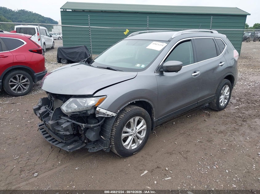 2016 Nissan Rogue VIN 5N1AT2MV7GC799017 IAAI salvage auction — RIGHT FRONT, Salvage Title, sold $775 on 2026-08-22 (photo 2)