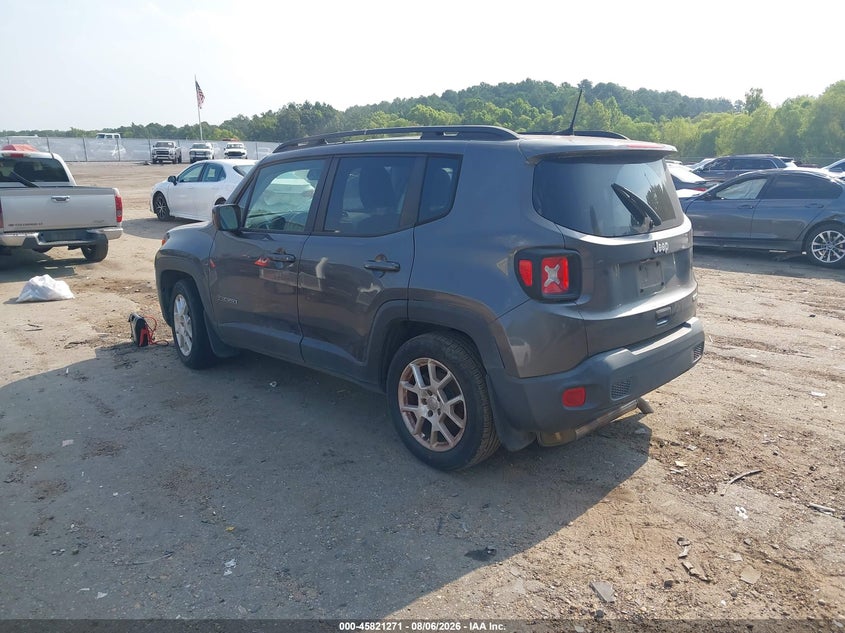 2019 Jeep Renegade VIN ZACNJABBXKPK88238 IAAI salvage auction — RIGHT SIDE, Clear (Mississippi), sold $1,100 on 2026-08-19 (photo 3)