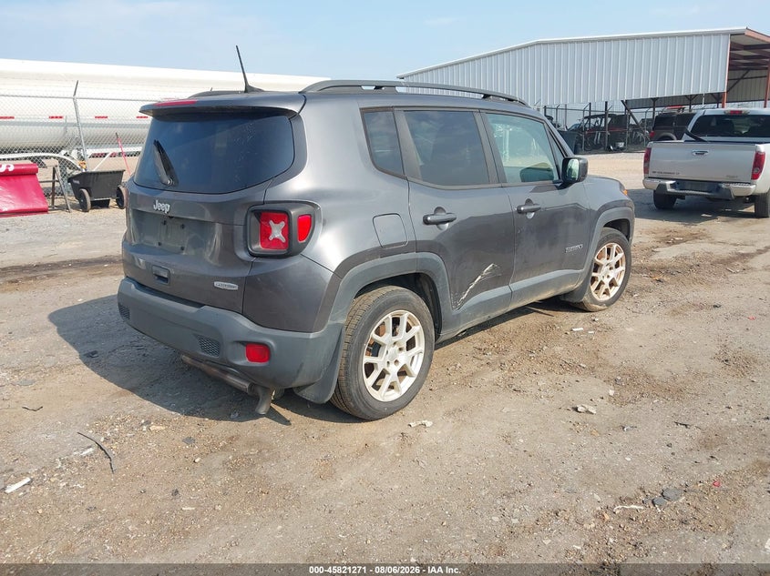 2019 Jeep Renegade VIN ZACNJABBXKPK88238 IAAI salvage auction — RIGHT SIDE, Clear (Mississippi), sold $1,100 on 2026-08-19 (photo 4)