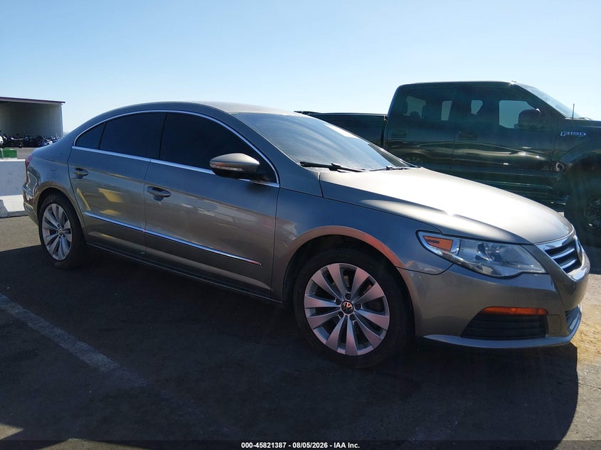 2012 Volkswagen Passat cc VIN WVWMP7AN1CE504838 IAAI salvage auction — NORMAL WEAR, Salvage Title, sold $25 on 2026-08-16 (photo 1)