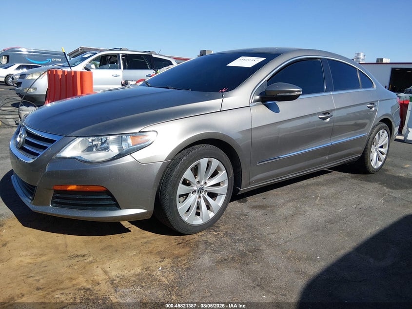 2012 Volkswagen Passat cc VIN WVWMP7AN1CE504838 IAAI salvage auction — NORMAL WEAR, Salvage Title, sold $25 on 2026-08-16 (photo 2)