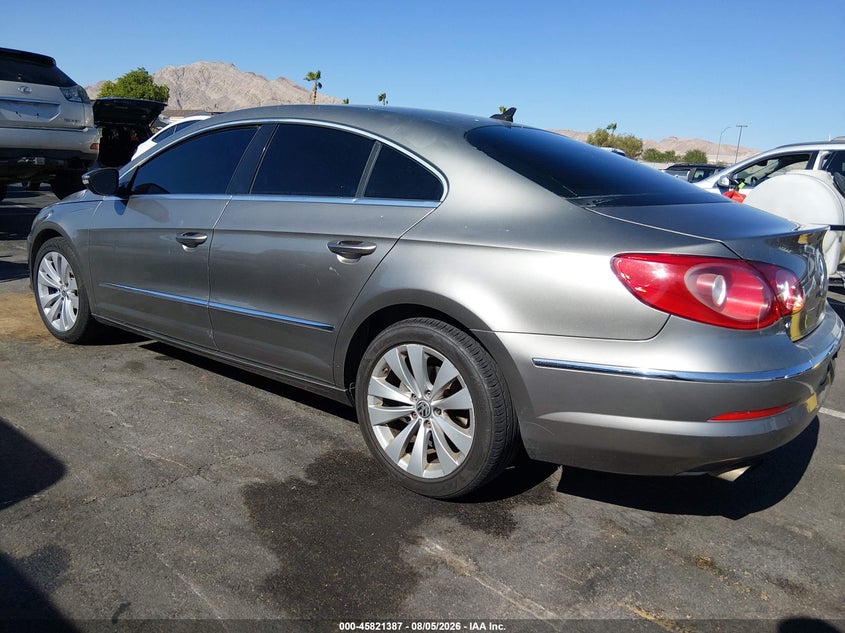 2012 Volkswagen Passat cc VIN WVWMP7AN1CE504838 IAAI salvage auction — NORMAL WEAR, Salvage Title, sold $25 on 2026-08-16 (photo 3)