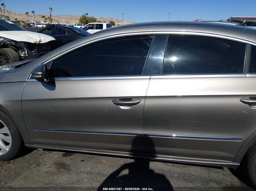 2012 Volkswagen Passat cc VIN WVWMP7AN1CE504838 IAAI salvage auction — NORMAL WEAR, Salvage Title, sold $25 on 2026-08-16 (photo 6)