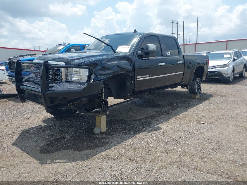 2012 Gmc SIERRA VIN 1GT125E80CF150895 IAAI salvage auction — LEFT FRONT, Salvage Title, sold $9,800 on 2026-09-09 (photo 2)