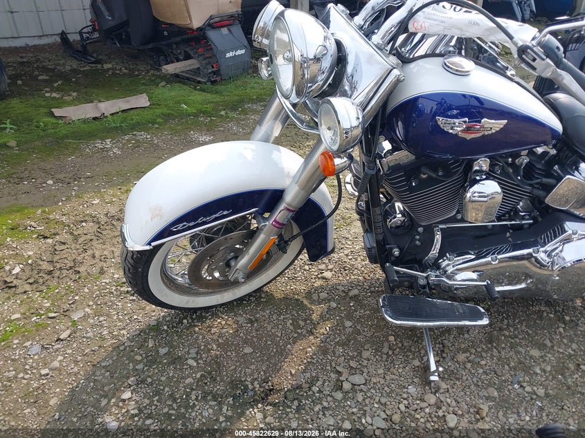 2006 Harley-davidson Flstn VIN 1HD1BNY146Y033830 IAAI salvage auction — RIGHT FRONT, Salvage (Pennsylvania), sold $1,650 on 2026-09-03 (photo 2)
