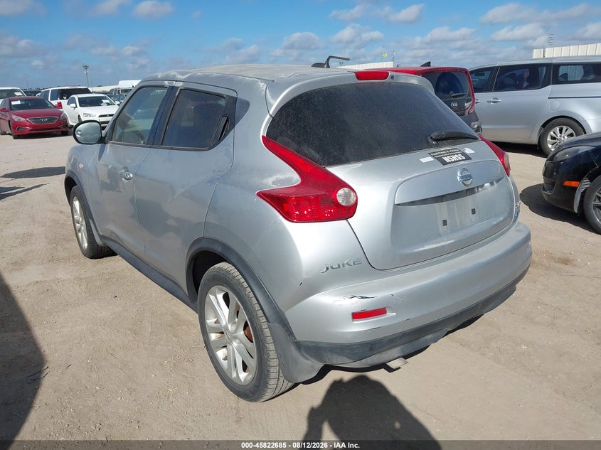 2013 Nissan Juke VIN JN8AF5MV8DT225393 IAAI salvage auction — REPOSSESSION, Salvage Title, sold $450 on 2026-08-31 (photo 3)
