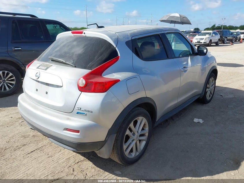 2013 Nissan Juke VIN JN8AF5MV8DT225393 IAAI salvage auction — REPOSSESSION, Salvage Title, sold $450 on 2026-08-31 (photo 4)