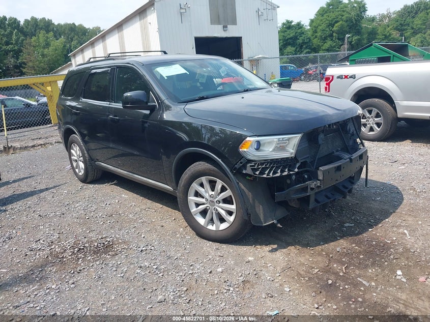 2015 Dodge Durango VIN 1C4RDJAG8FC709909 IAAI salvage auction — LEFT FRONT, Salvage Title, sold $1,325 on 2026-09-01 (photo 1)