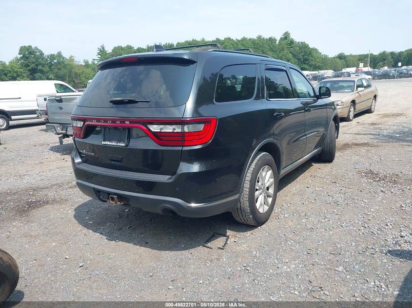 2015 Dodge Durango VIN 1C4RDJAG8FC709909 IAAI salvage auction — LEFT FRONT, Salvage Title, sold $1,325 on 2026-09-01 (photo 4)