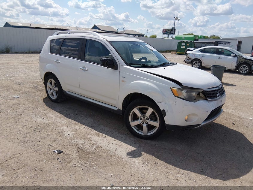 2009 Mitsubishi Outlander VIN JA4MS41X49Z013917 IAAI salvage auction — FRONT END, Salvage (Texas), sold $650 on 2026-08-27 (photo 1)