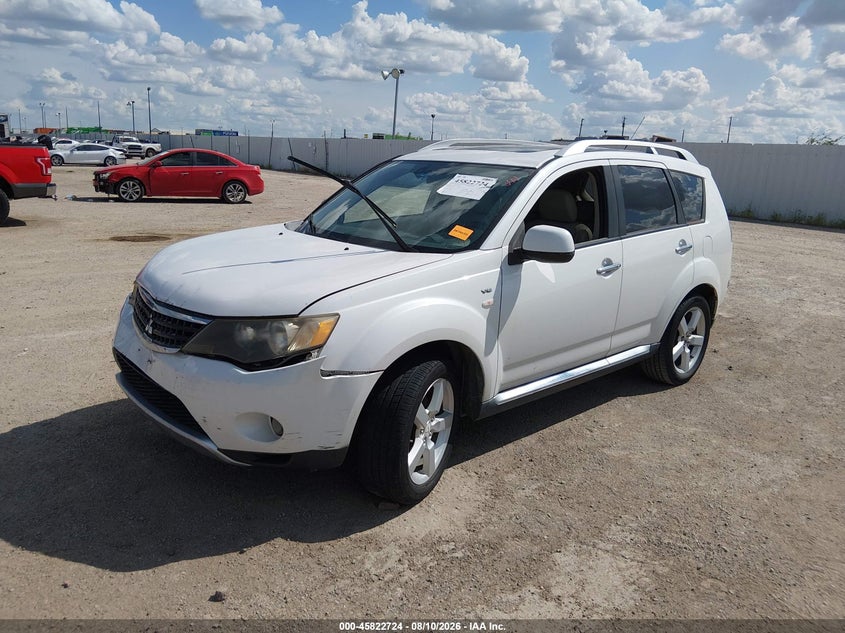 2009 Mitsubishi Outlander VIN JA4MS41X49Z013917 IAAI salvage auction — FRONT END, Salvage (Texas), sold $650 on 2026-08-27 (photo 2)
