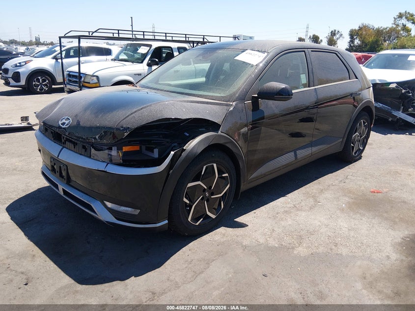 2024 Hyundai Ioniq 5 VIN KM8KM4DE5RU233657 IAAI salvage auction — FRONT END, Clear - Dealer Only (California), sold $8,300 on 2026-08-20 (photo 2)