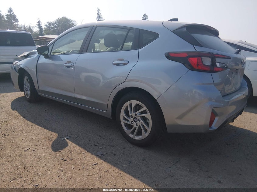 2025 Subaru Impreza VIN JF1GUABC6S8338349 IAAI salvage auction — FRONT END, Clear-Dealer Only (Montana), sold $3,775 on 2026-08-21 (photo 3)