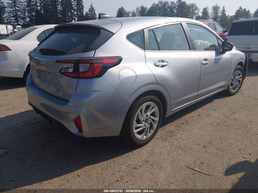 2025 Subaru Impreza VIN JF1GUABC6S8338349 IAAI salvage auction — FRONT END, Clear-Dealer Only (Montana), sold $3,775 on 2026-08-21 (photo 4)