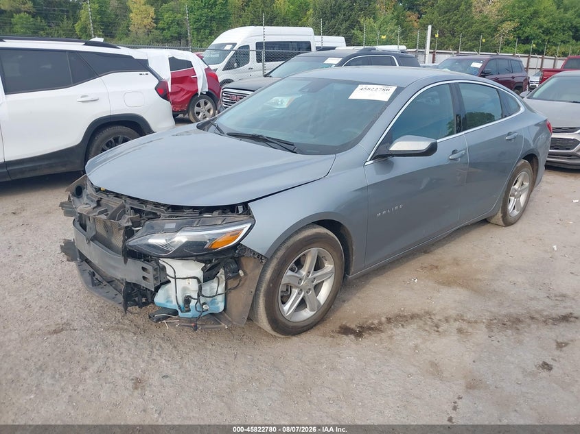 2024 Chevrolet Malibu VIN 1G1ZD5ST0RF225781 IAAI salvage auction — FRONT END, Salvage Title, sold $10,250 on 2026-08-19 (photo 2)