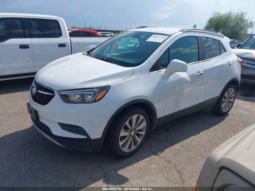 2020 Buick Encore VIN KL4CJASB5LB026403 IAAI salvage auction — RIGHT FRONT, Salvage (Arizona), sold $1,550 on 2026-08-30 (photo 2)