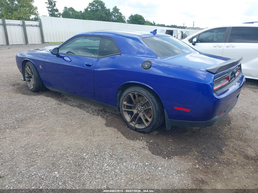 2020 Dodge Challenger VIN 2C3CDZFJ6LH183933 IAAI salvage auction — WATER/FLOOD, Certificate Of Destruction (Louisiana), sold $6,700 on 2026-09-23 (photo 3)