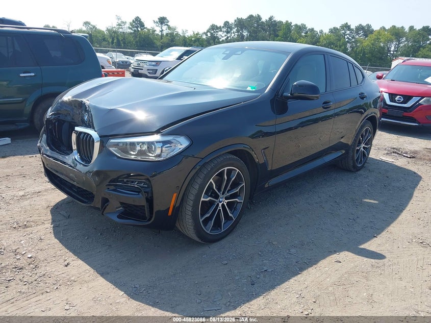 2020 BMW X4 VIN 5UX2V1C05L9D58515 IAAI salvage auction — FRONT END, Salvage (Virginia), sold $18,400 on 2026-08-21 (photo 2)